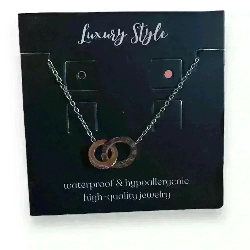 Stainless Steel Pendant Necklace‎